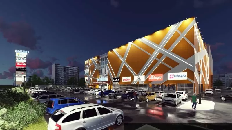 Усиление сотовой связи в торговом центре в Херсоне
