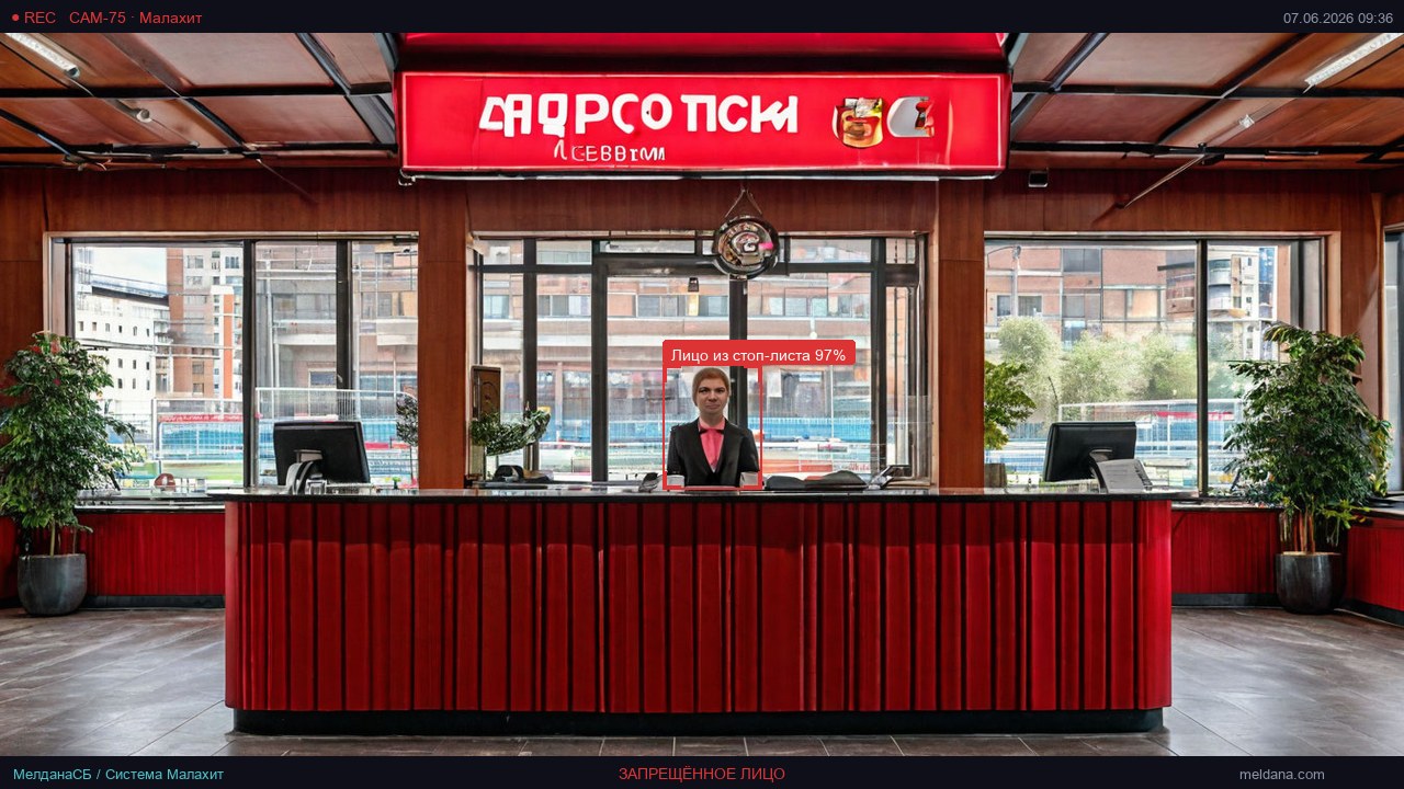 Детекция запрещённых лиц на стадионе в Херсоне — от 4 200 ₽/стадион/мес